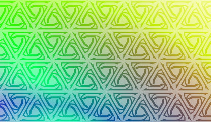 Holiday geometric pattern. For textile, holiday decoration,fabric,cloth,gift paper,prints,decor. Vector illustration. Gradient color