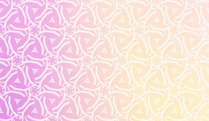 Vector Design. Illustration With Triangles Line. Modern Decorative Background. Pastel gradient color