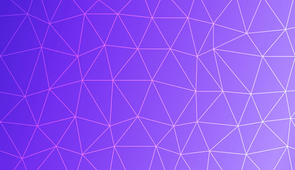 Low poly layout. For your wallpaper, advert, banner, poster. Vector illustration. Creative gradient color