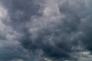 Obraz premium Dramatic clouds on a sky