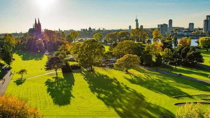 Sonnenuntergang in der Altstadt von Köln, Deutschland © Valdas Miskinis