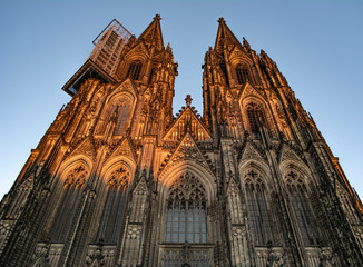 Fototapeta premium cathedral of Cologne in Germany