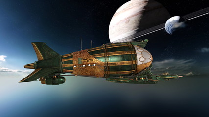 宇宙船 © tsuneomp