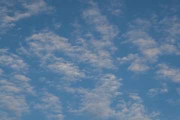 Cloud and blue sky background