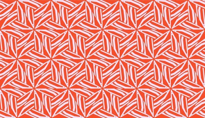 New elegant background with curved line in triangular style. Vector. Light coral shade. Smart business design