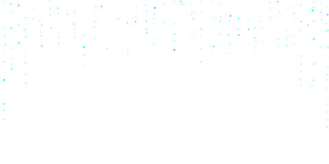 Blue, cyan, turquoise glitter stars confetti
