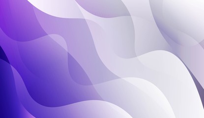 Blurred Decorative Design In Abstract Style With Wave, Curve Lines. For Futuristic Ad, Booklets. Vector Illustration