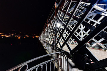 bridge at night