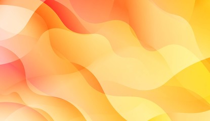 Fototapeta premium Wavy Background with Lines. Design For Your Header Page, Ad, Poster, Banner. Vector Illustration with Color Gradient.