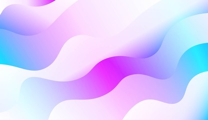 Futuristic Color Design Geometric Wave Shape. For Business Presentation Wallpaper, Flyer, Cover. Vector Illustration with Color Gradient.