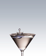 cocktail with splash