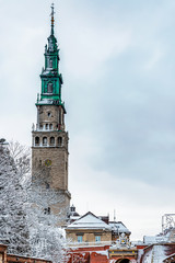 Obraz premium Jasna Gora sanctuary, Monastery in Czestochowa, Poland