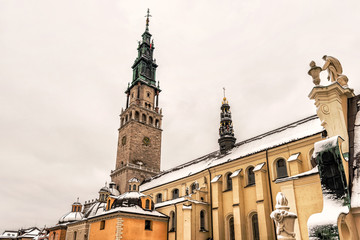 Obraz premium Jasna Gora sanctuary, Monastery in Czestochowa, Poland