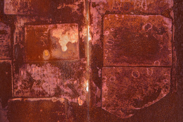 Abstract old rusty metal background.