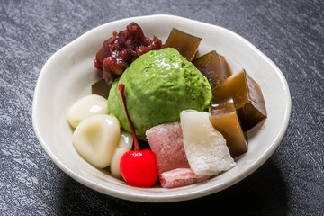 抹茶アイス Matchaice cream 