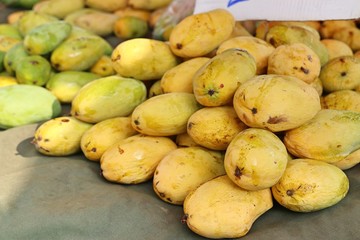 mango fruit at the street food