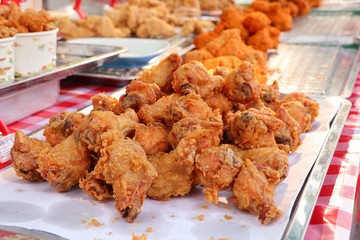 Fried chicken at street food