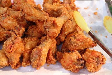 Fried chicken at street food