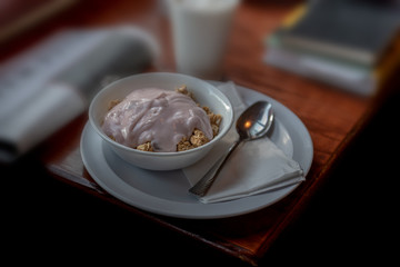 Breakfast news and books