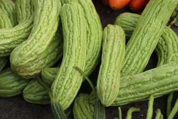 Fresh gourd at street food