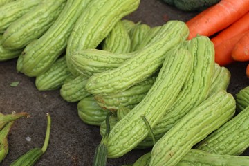 Fresh gourd at street food