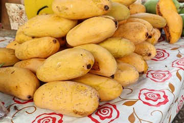 mango fruit at the street food