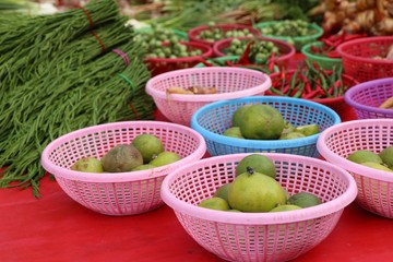 lemons at the street food