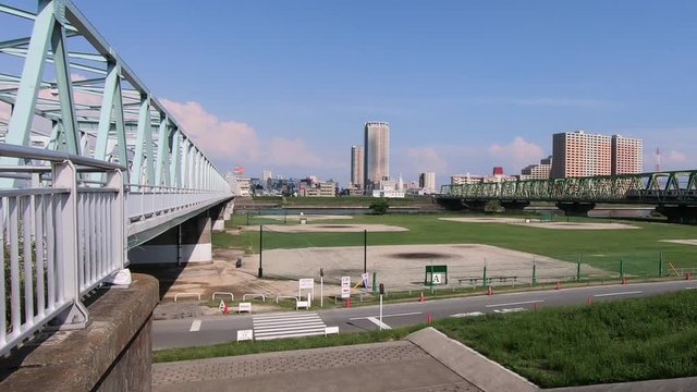 A sunny day on the bank