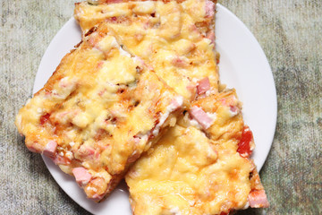 Cooking delicious pizza with your own hands.