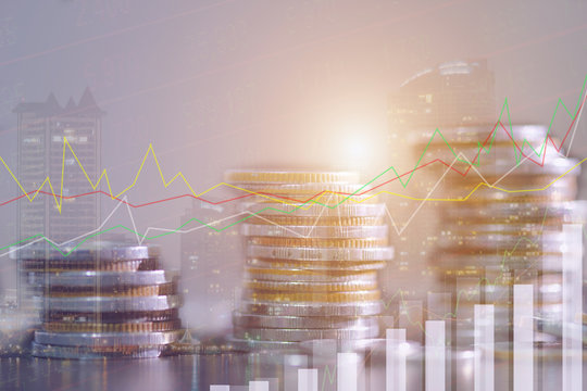 abstract background with lots of light spots