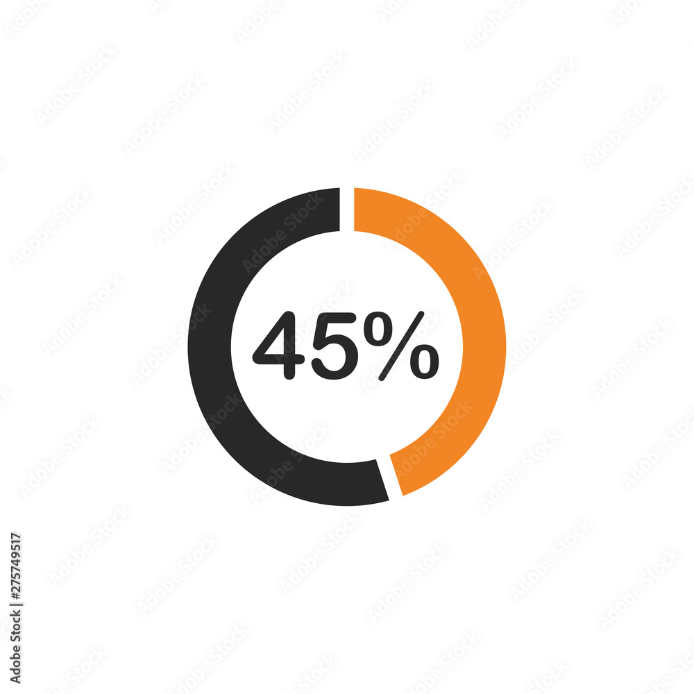 Poster percentage icon template black color editable. discount symbol vector sign isolated on white backgro