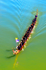 Nan Traditional Long Boat,Thailand
