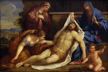Giovanni Francesco Romanelli: Beweinung Christi © zatletic