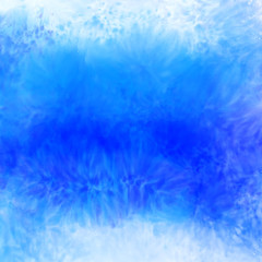 Fototapeta na wymiar watercolor texture in blue color