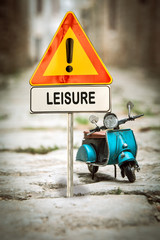 Street Sign to Leisure