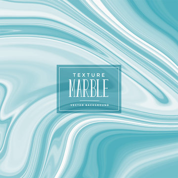 Blue Liquid Marble Texture Background