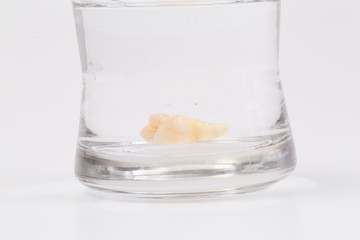 Tooth decay in a glass of water