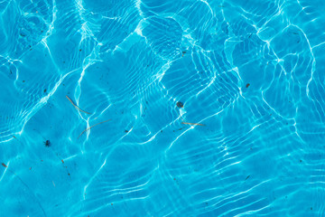 Water ripple wave surface background.