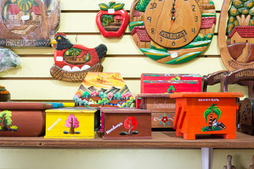 Naklejka premium Crafts, souvenirs of Honduras