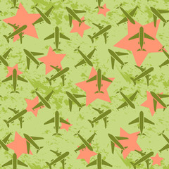 Plane seamless pattern