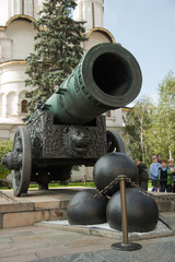 Tsar Cannon at the Kremlin in Moscow