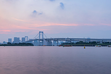 お台場の夕景