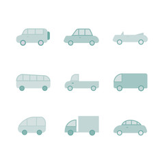 Cars set illustration
