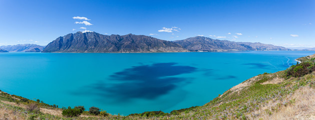 Obraz premium Lake Hawea, South Island, New Zealand