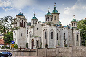 Fototapeta na wymiar Church of the Ascension, Belgrade, Serbia