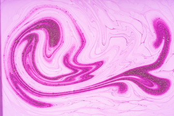 Liquid acrylic- fluid art