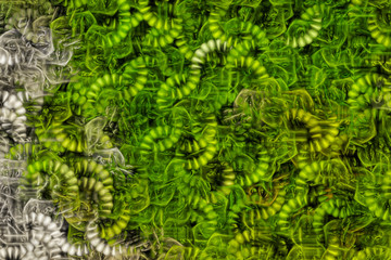 Bright artistic splashes. Abstract painting color texture. Modern futuristic pattern. Multicolor dynamic background. Fractal artwork for creative graphic design