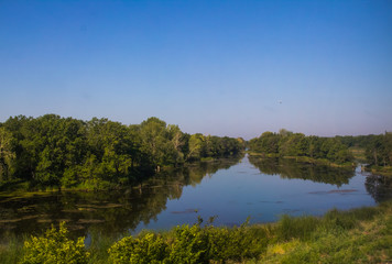 Unusual ponds located near Samara