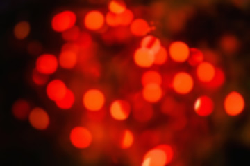 Bokeh blurry- beautiful spark
