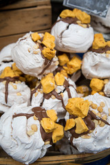 Honeycomb Meringues Recipe